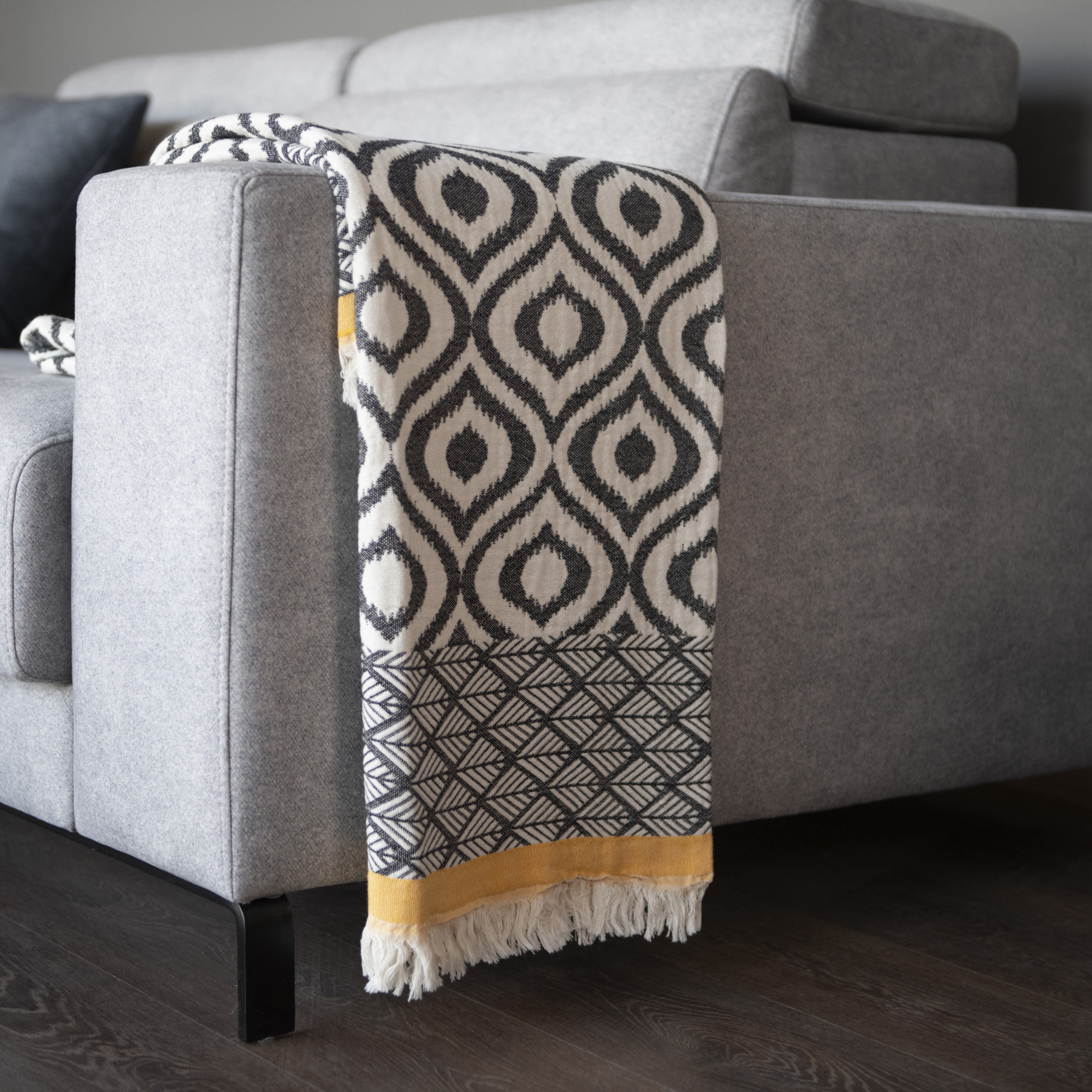 Asude Turkse Katoenen Plaid