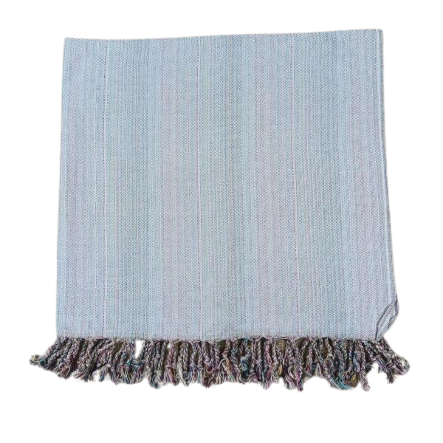 Soft and absorbent grey Liva Turkish towel, ideal for spa and home use.