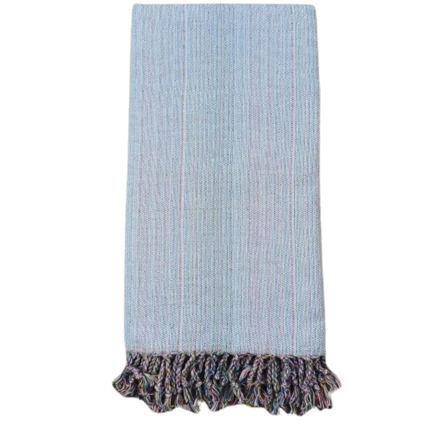 Chic grey Liva Turkish towel, a stylish addition to any bathroom.