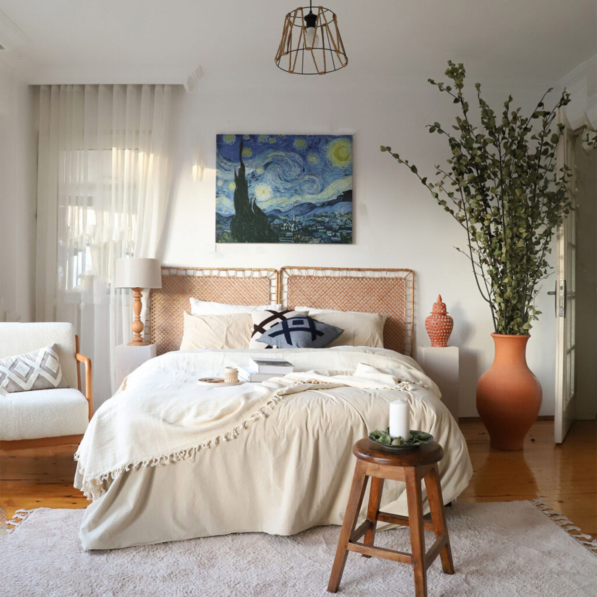 Throw Blanket DURU - 100% Turkish Cotton