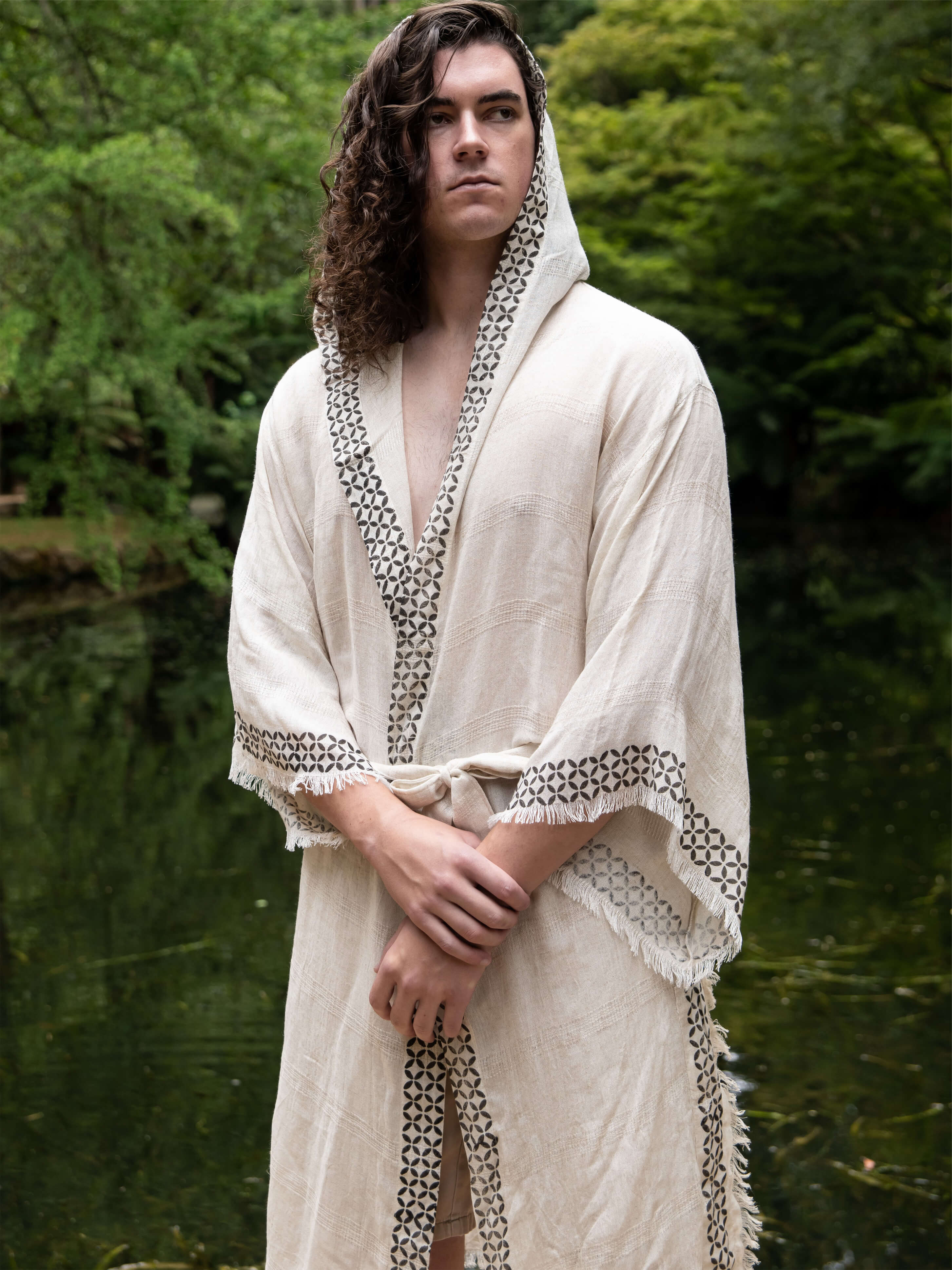 Trimita Luxe Linen Aphrodite Kimono