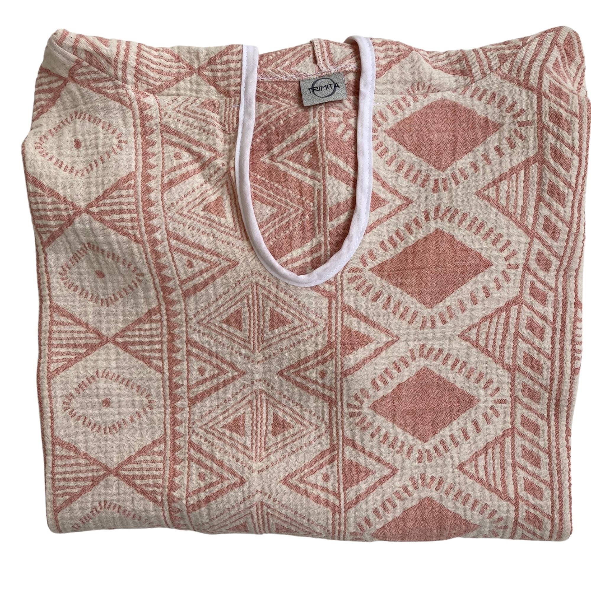 Cotton Gauze Beach Poncho