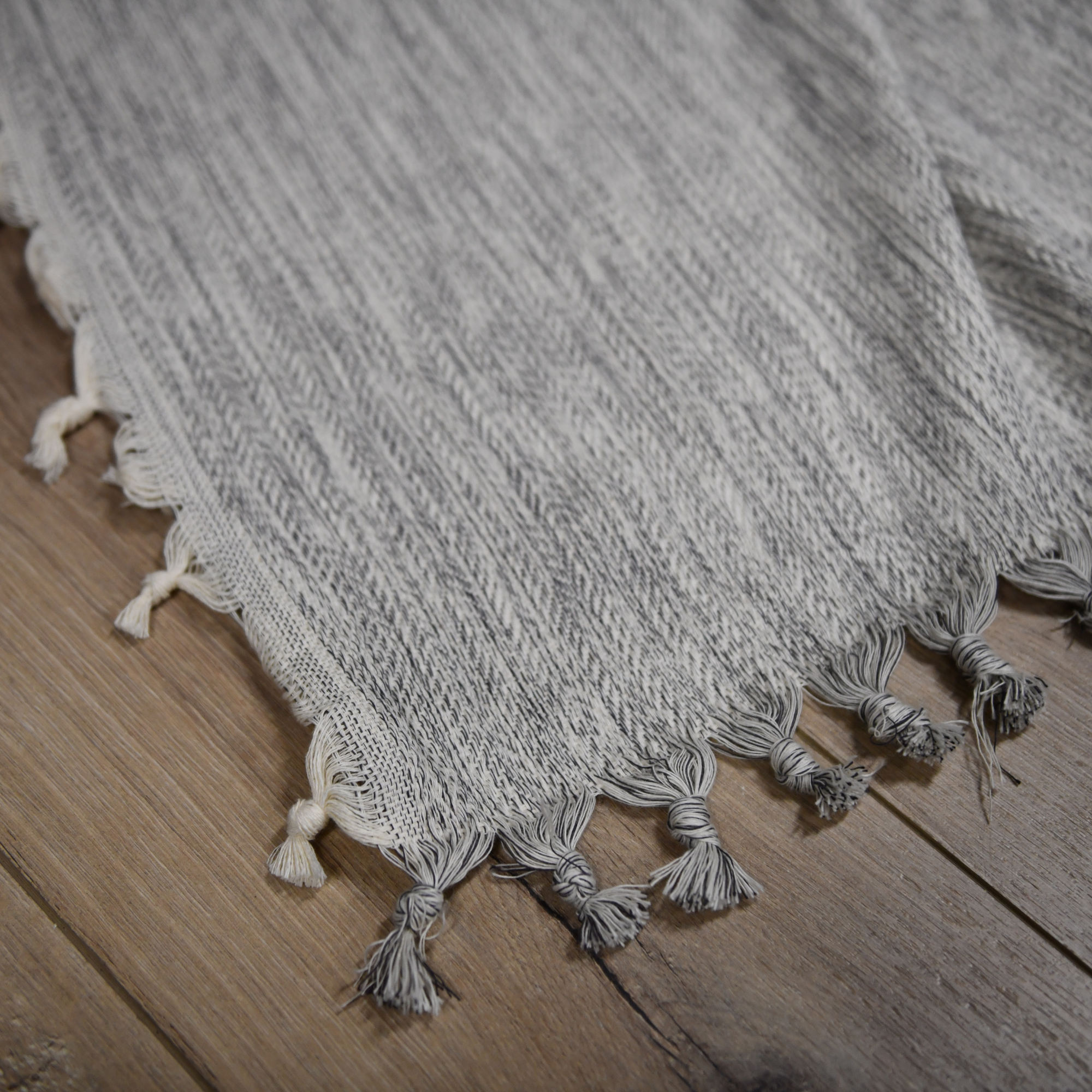 Duru 100% Turkish Cotton Throw Blanket, Home Decor, Boho, Farmhouse, Personalized | Trimita