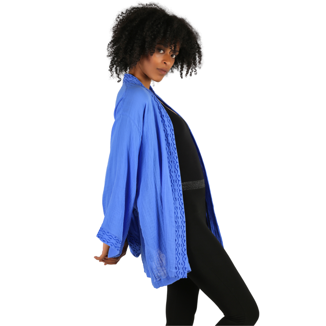 Korte Oversized Kimono, Kimonovest