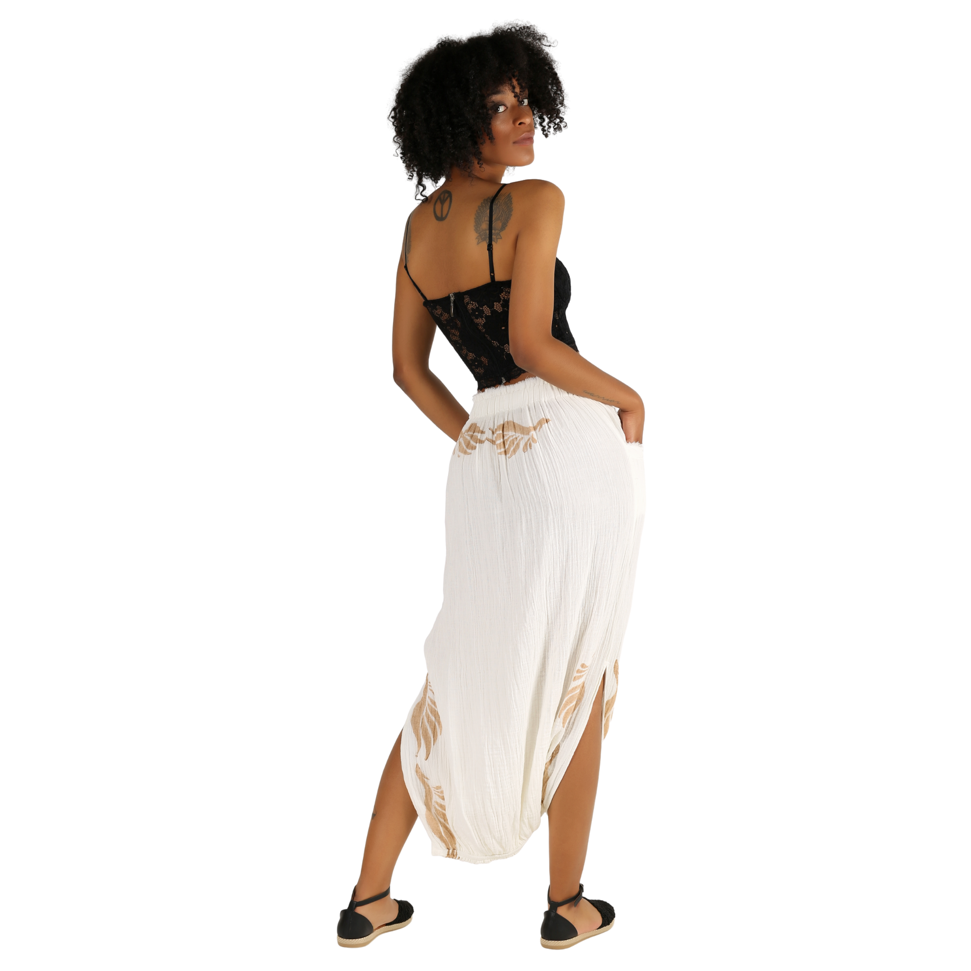 Summer top harem pants