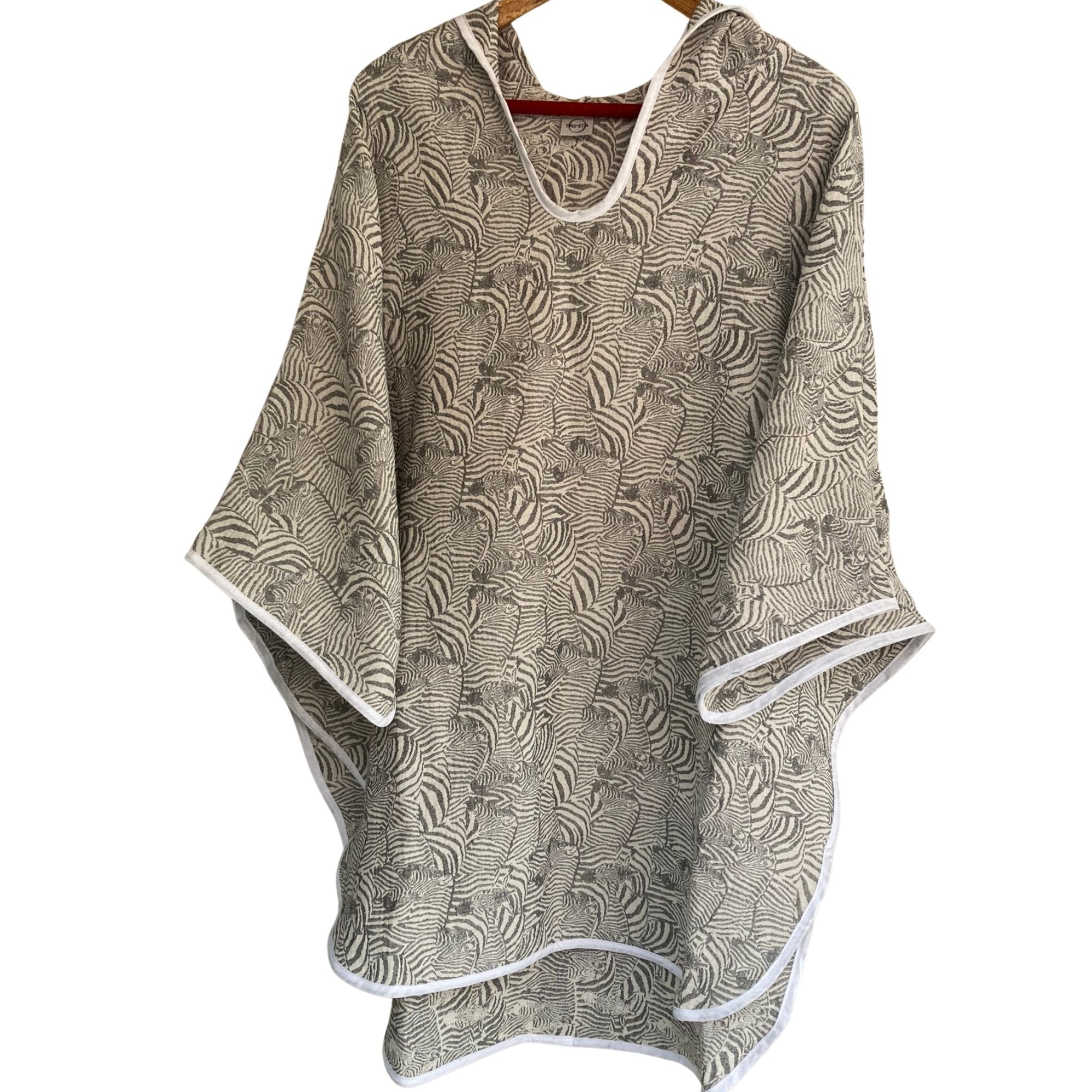 Cotton Gauze Beach Poncho