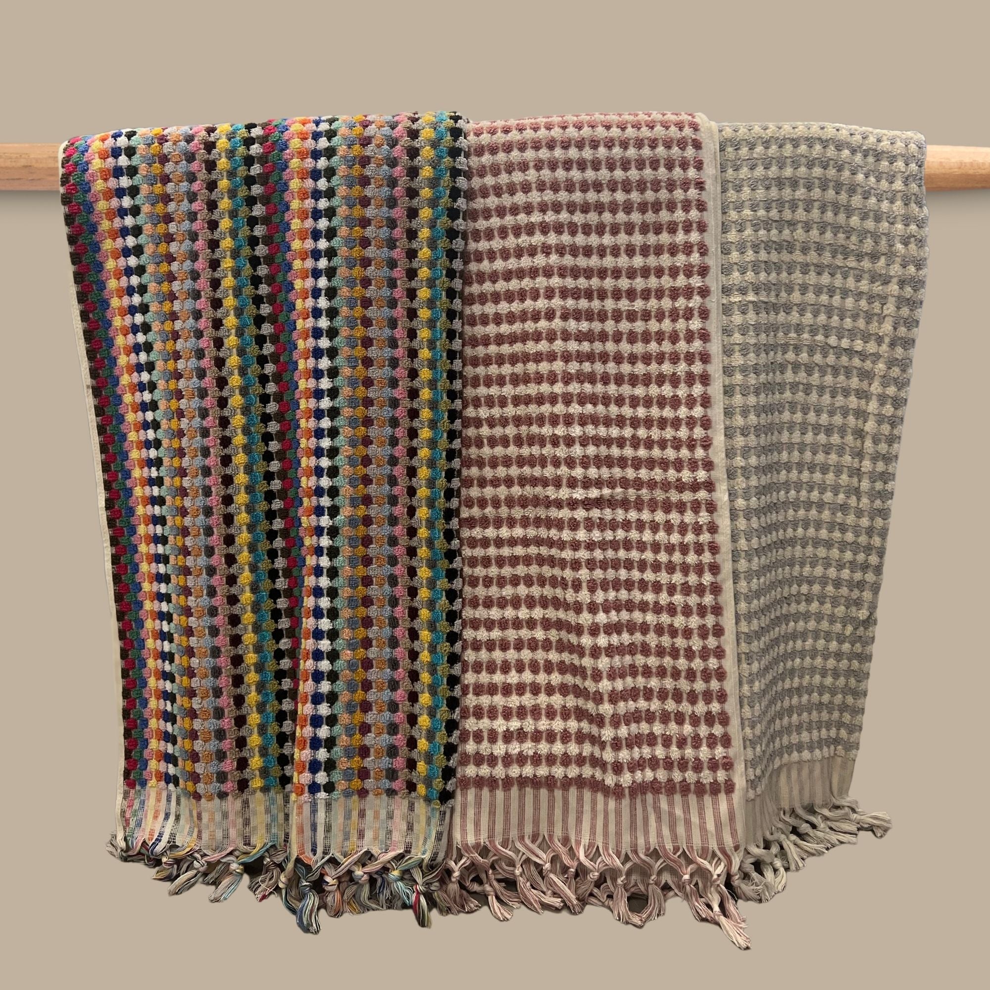 Hottuk Handtuch-Set aus 100 % Baumwolle, Badetuch und Handtuch