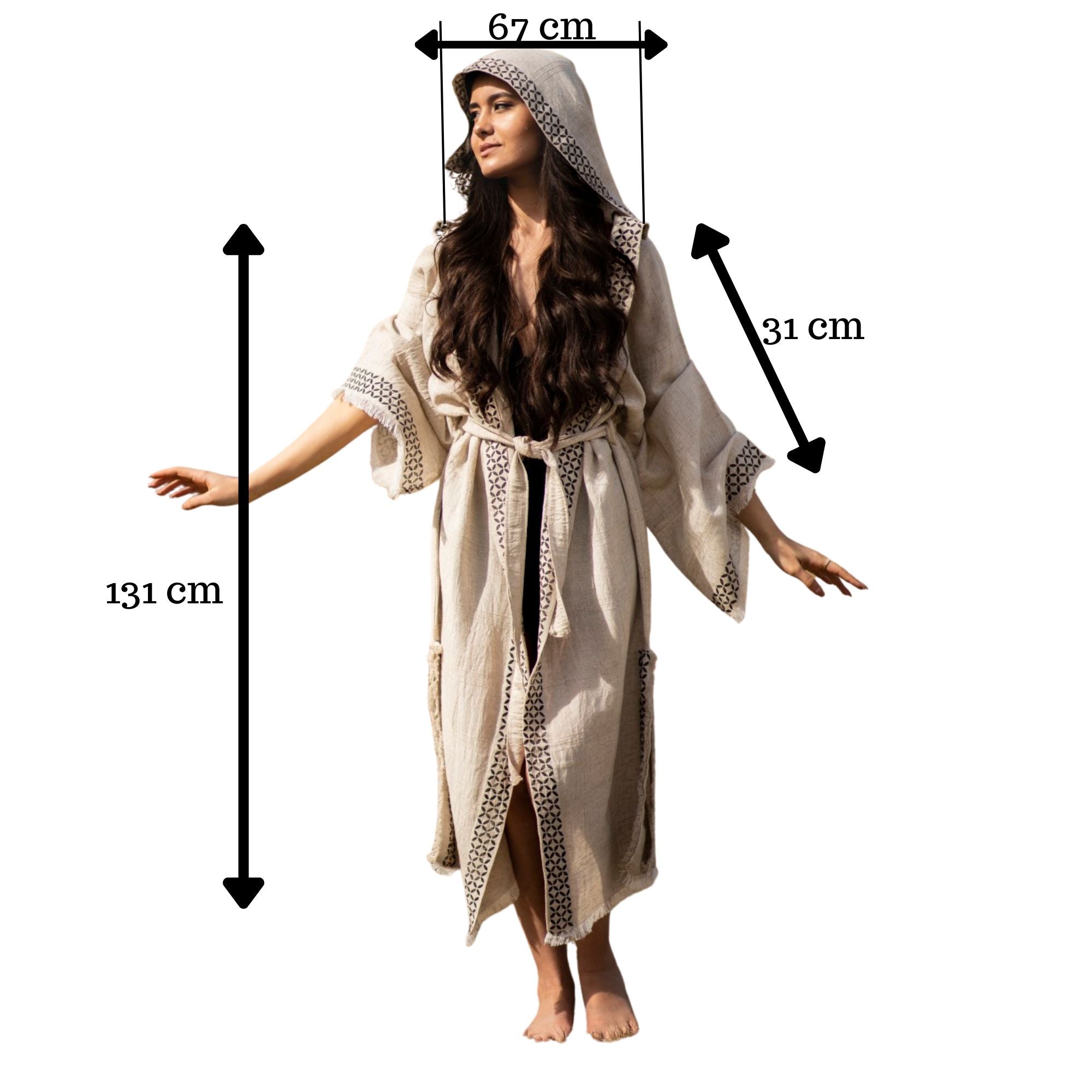 Trimita Luxe Linen Aphrodite Kimono