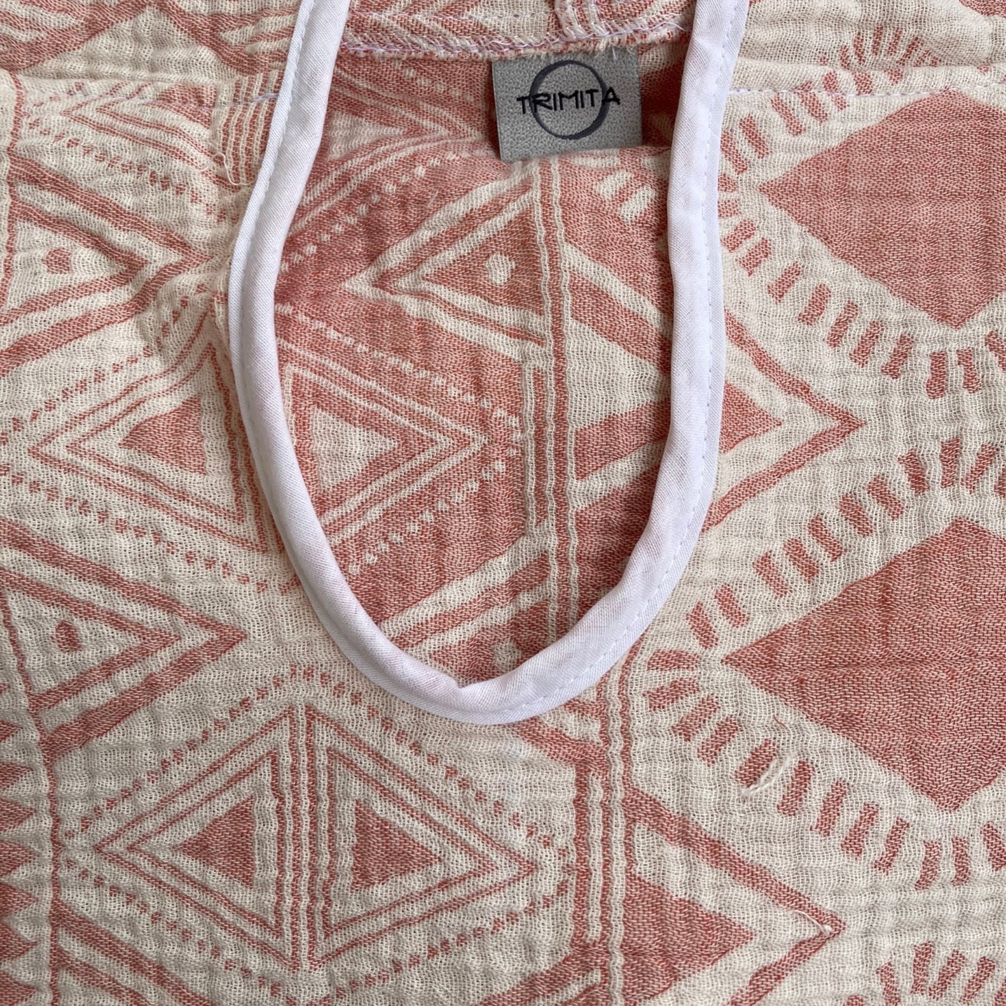 Cotton Gauze Beach Poncho