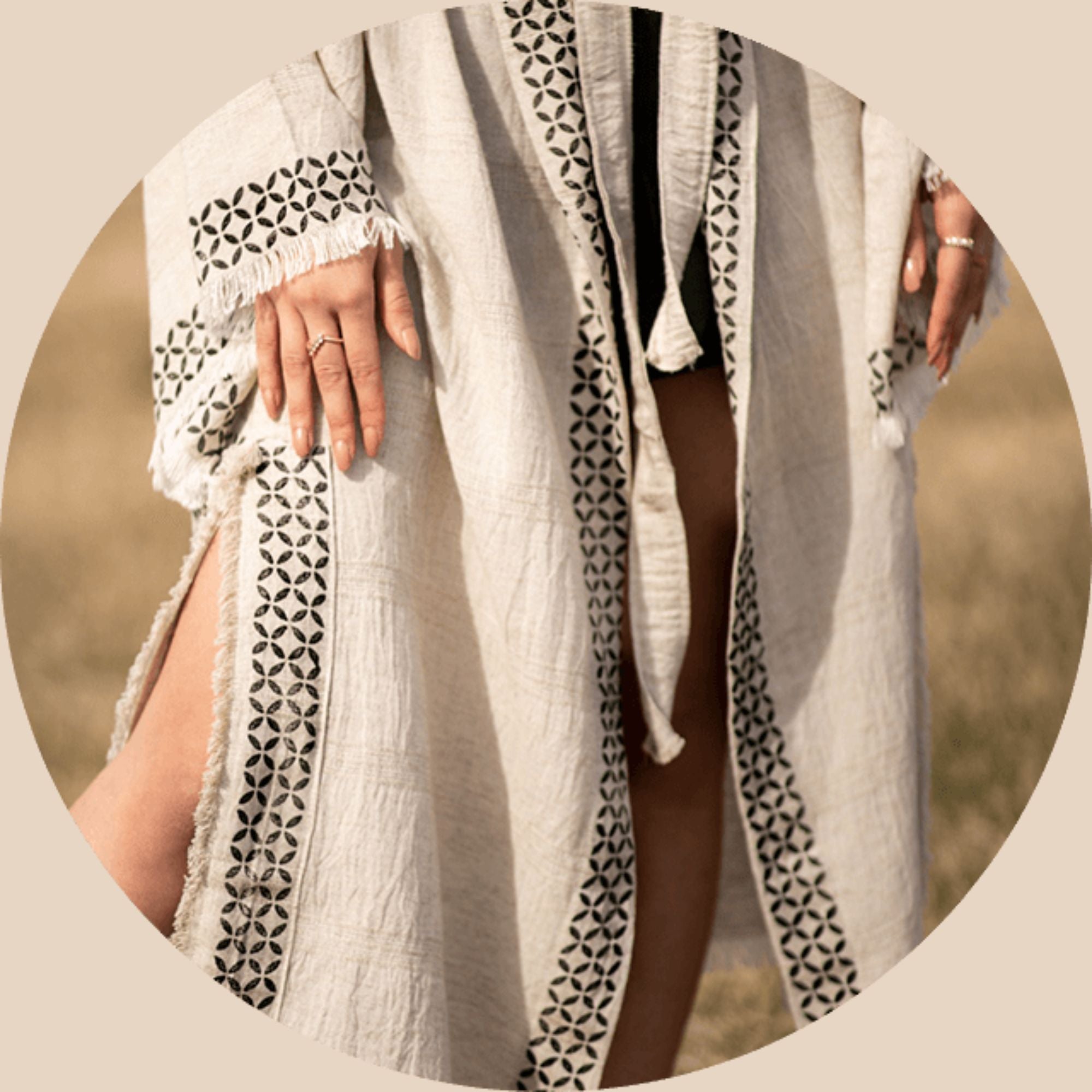 Trimita Luxe Linen Aphrodite Kimono