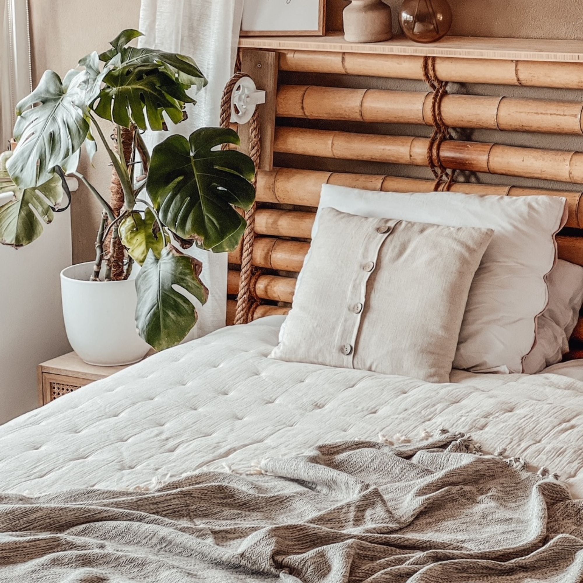 Throw Blanket DURU - 100% Turkish Cotton