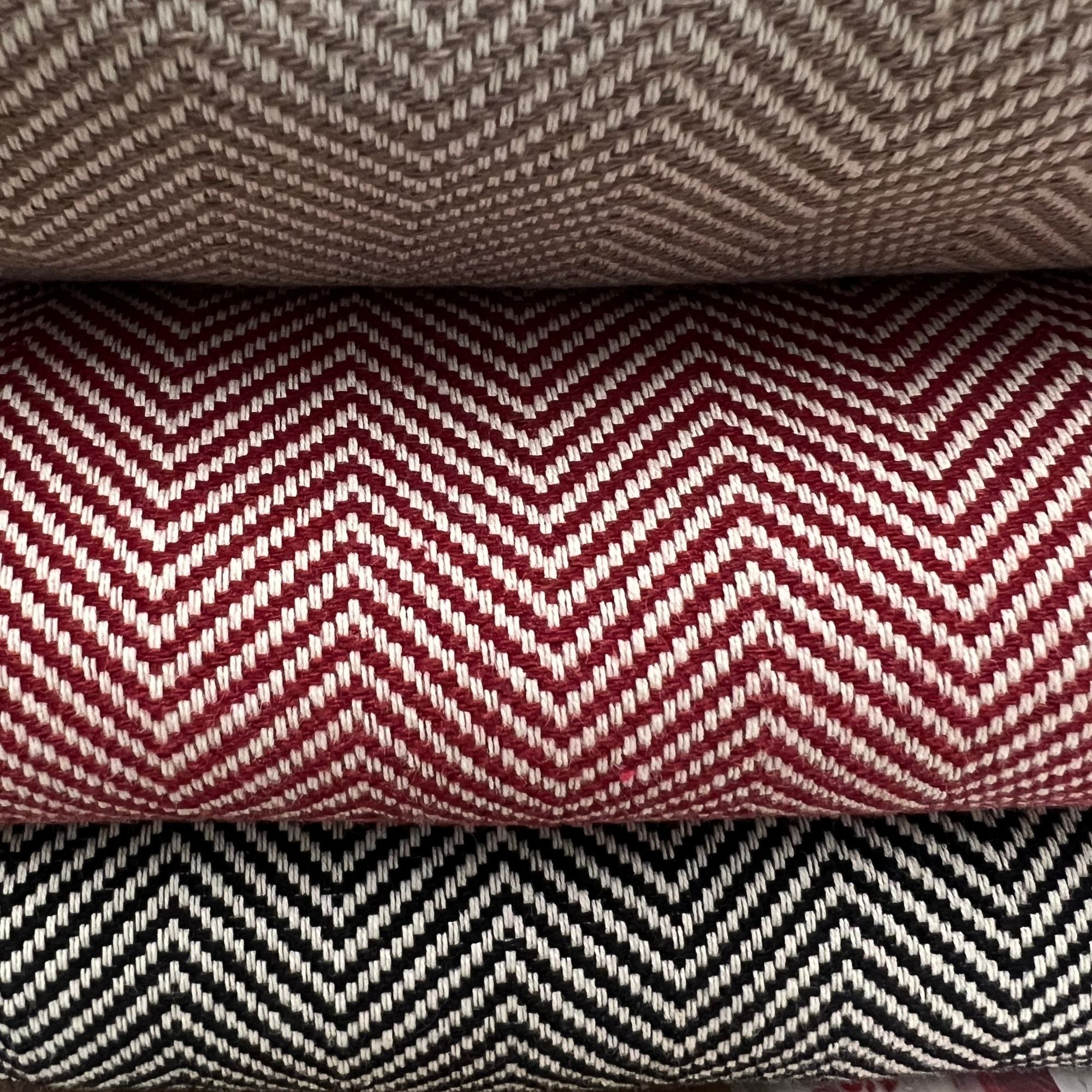 Herringbone Bedspread - Luxury Turkish Cotton (200x240cm)