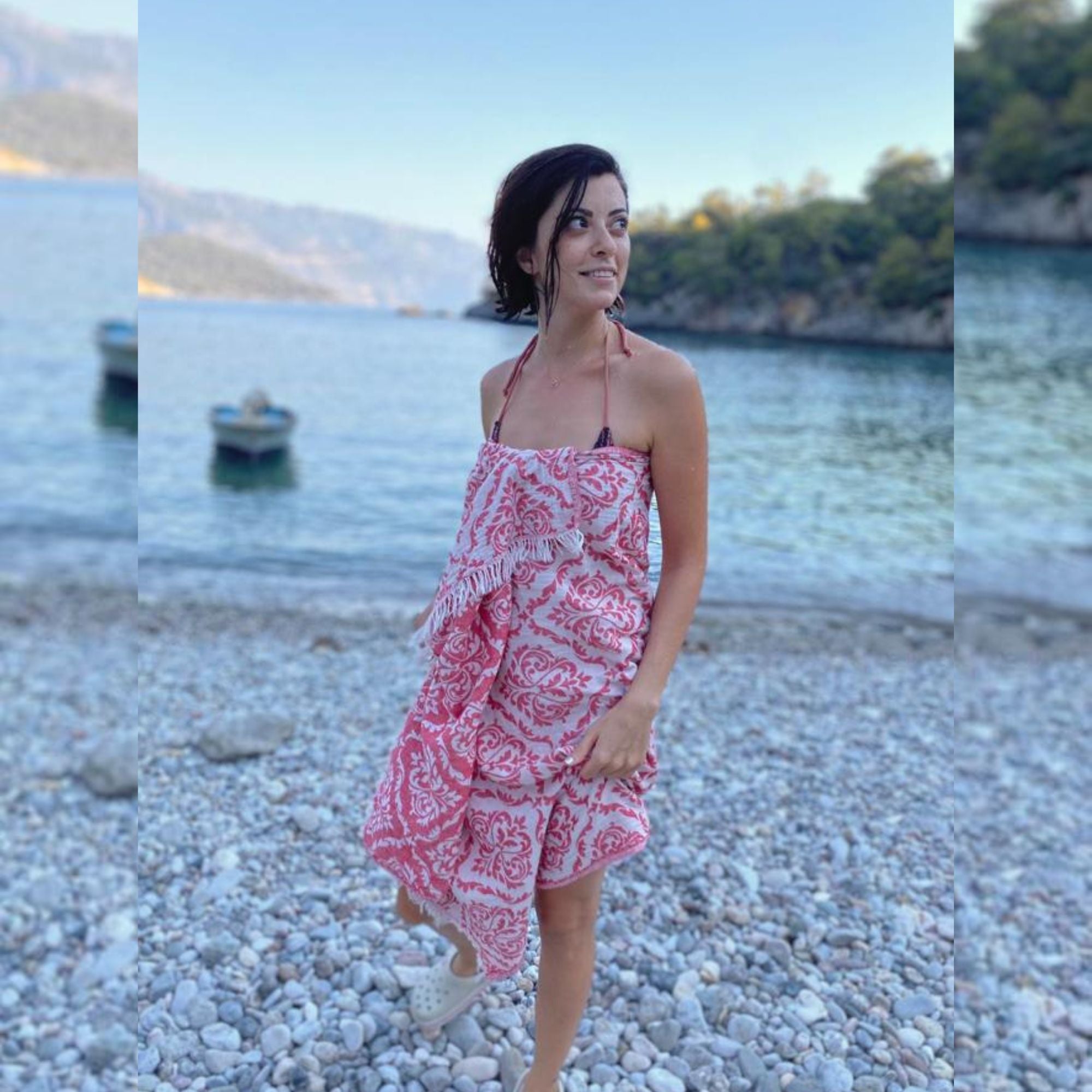 Barok - Turkish Beach Towel - 100x180 cm