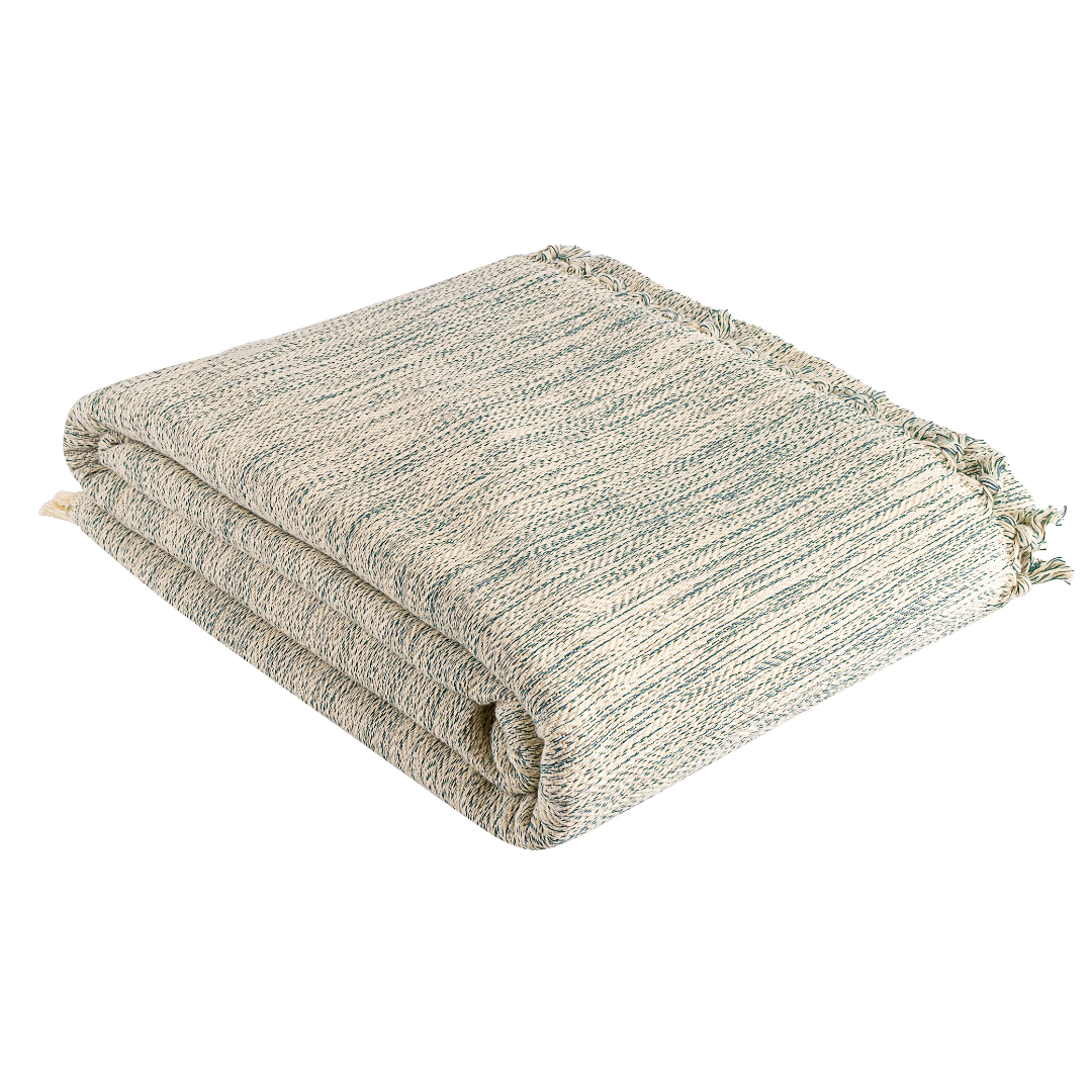 Duru 100% Turkish Cotton Throw Blanket, Home Decor, Boho, Farmhouse, Personalized | Trimita