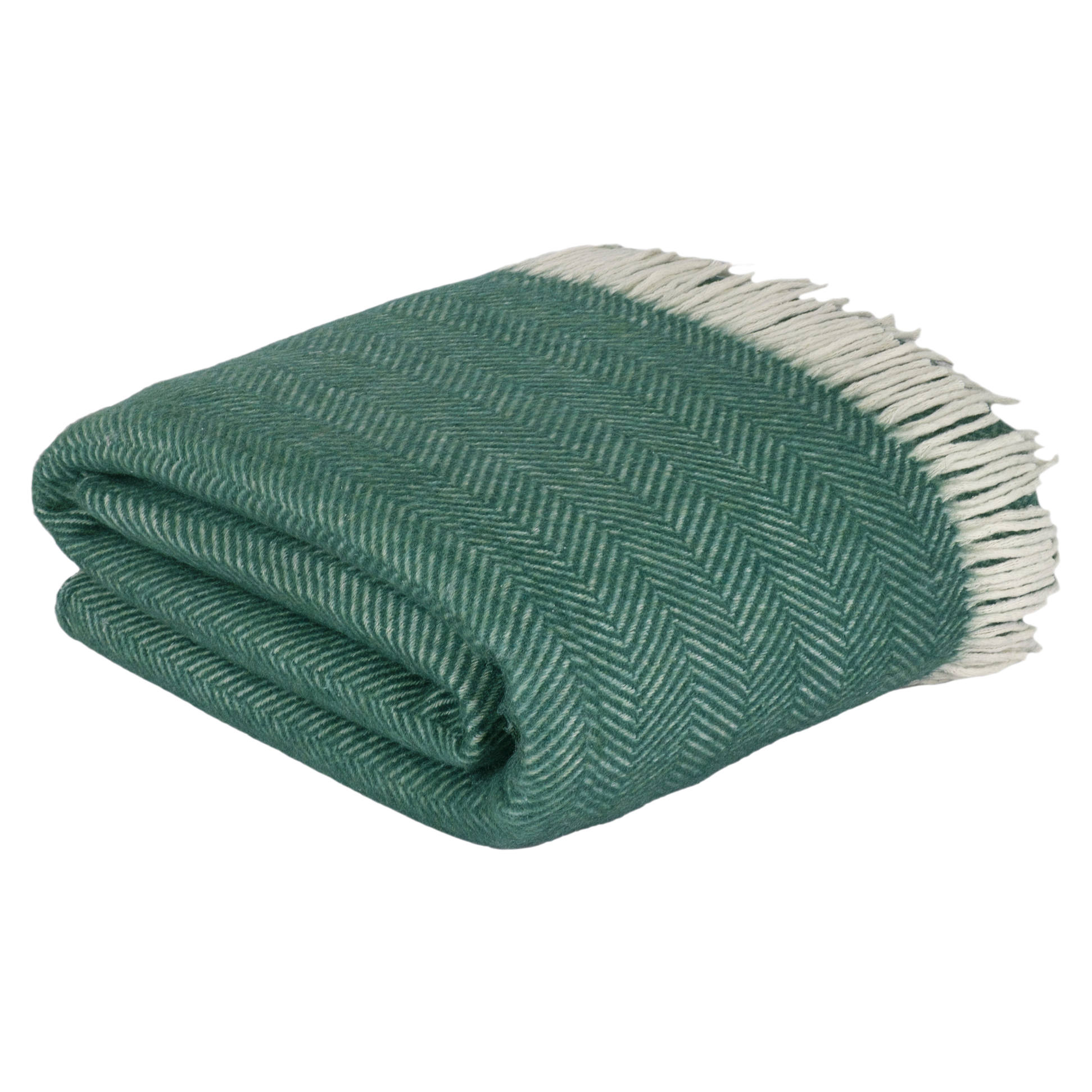 Trimita herringbone blanker for sofa, couch and bed