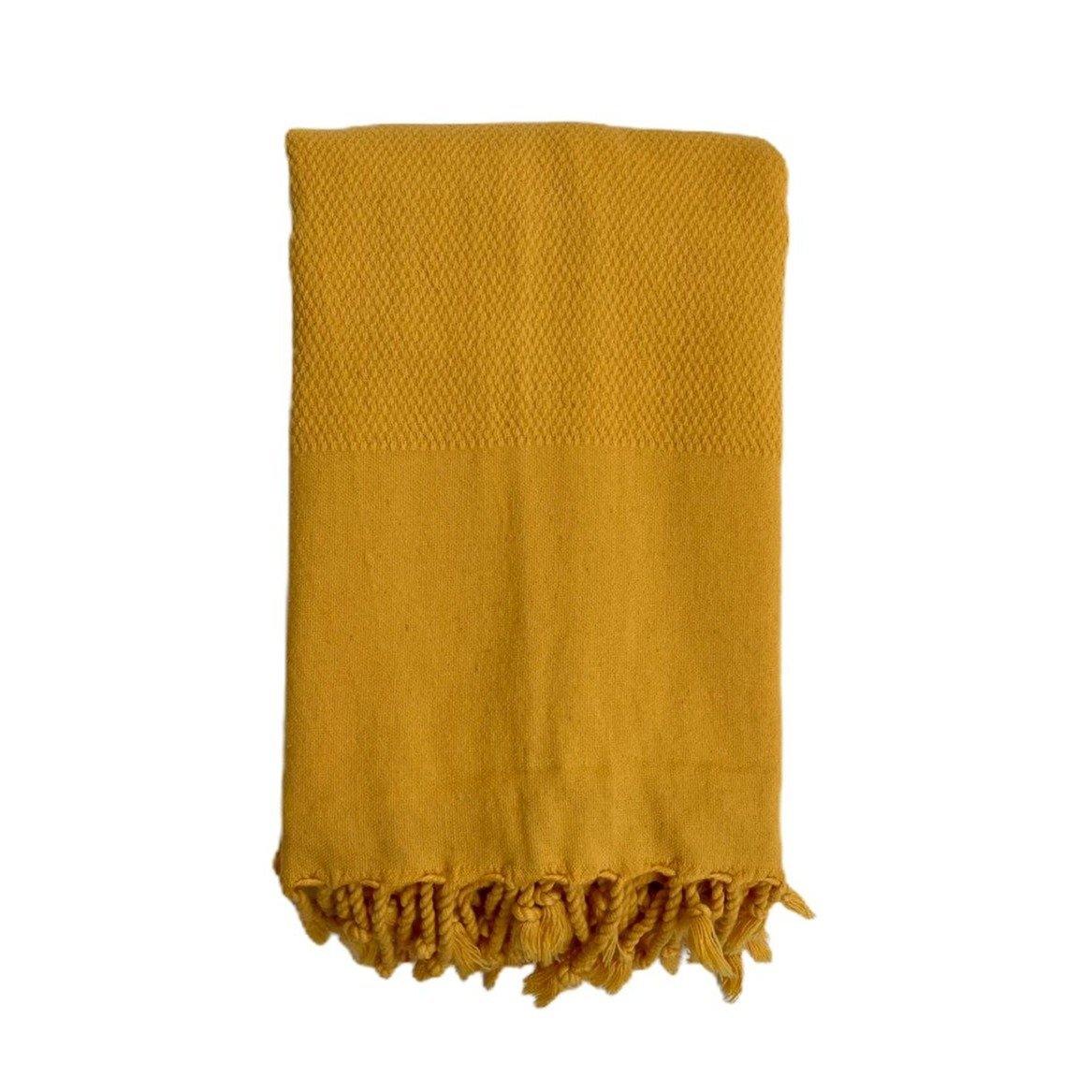 Honeycomb Stonewashed Turkish Beach and Pool Towel - Trimita