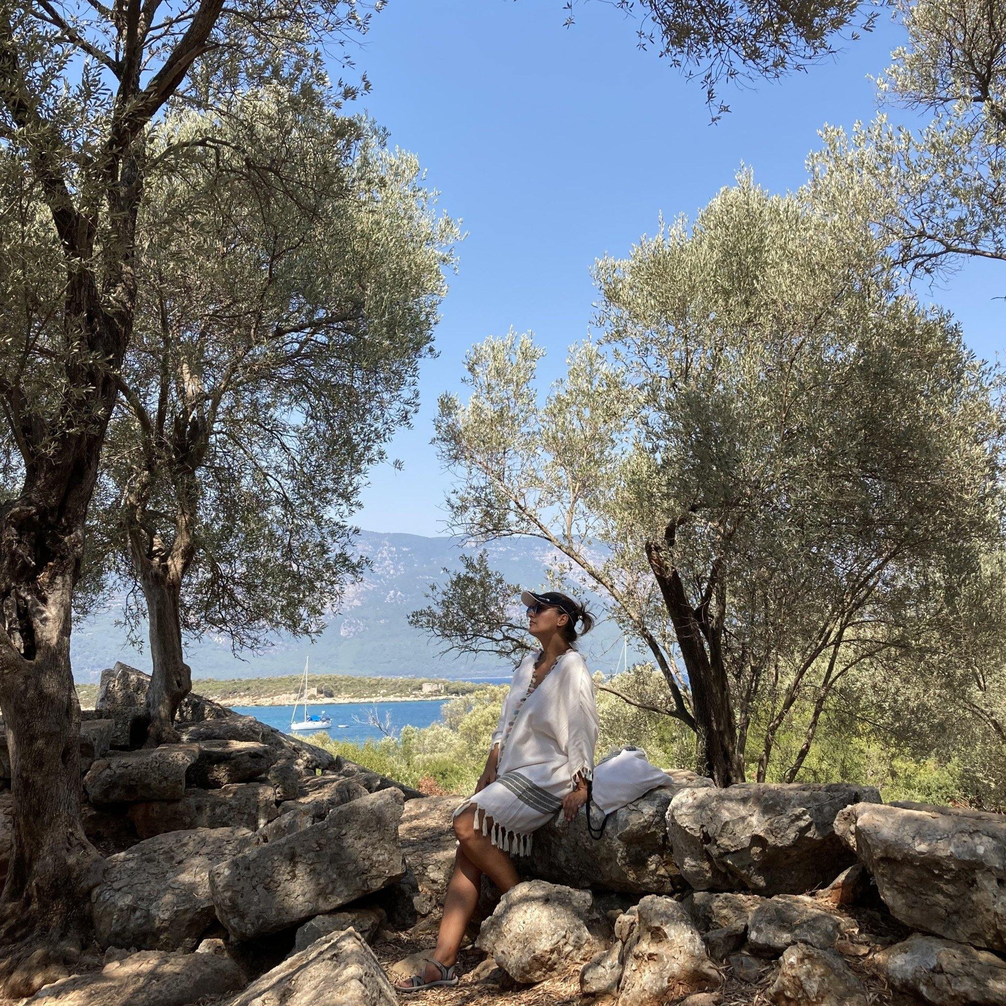 Bathrobes and Kimonos - Sedir Kimono with Beach Backpack-Trimita