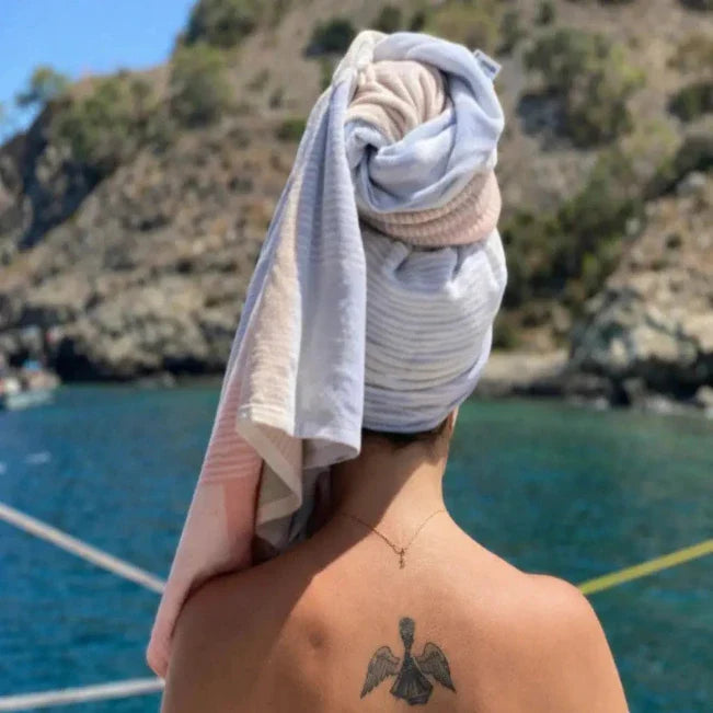 Dive into Summer Luxury with Trimita's Hammam Towels and Bathrobes