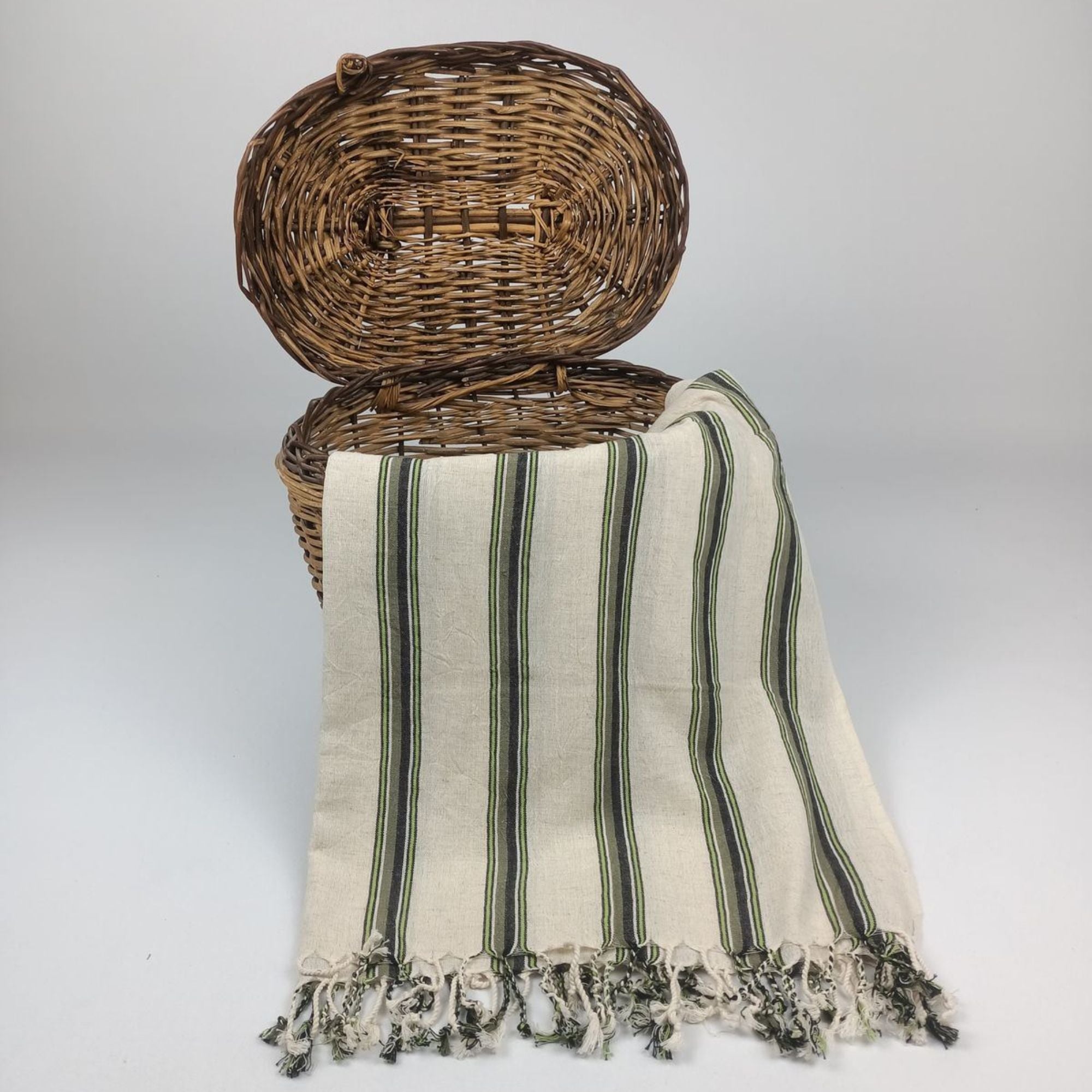 Lydia Türkisches Handtuch – 100 % Baumwolle – 100 x 180 cm