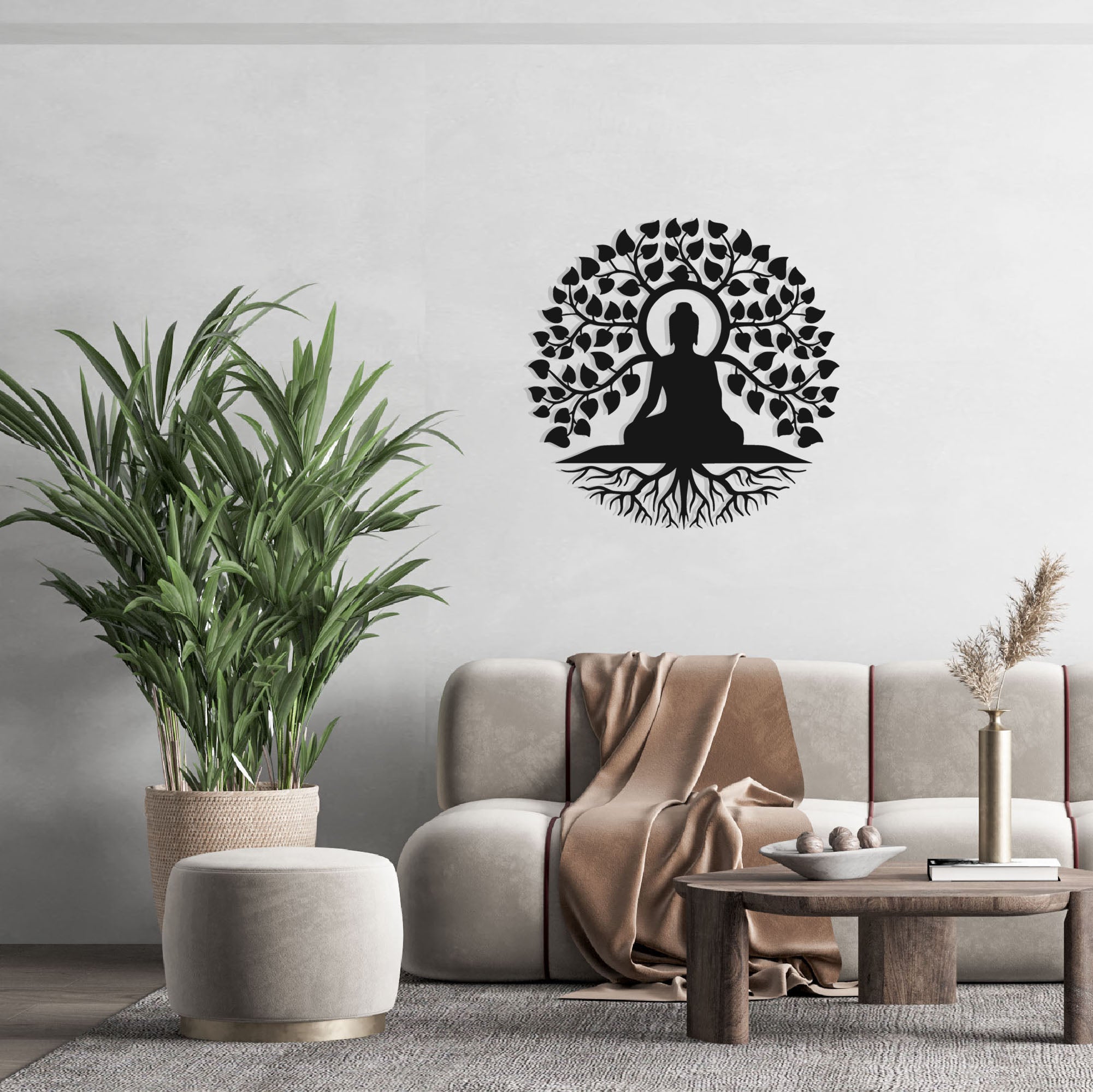 Jataka – Meditations-Buddha-Wandkunst