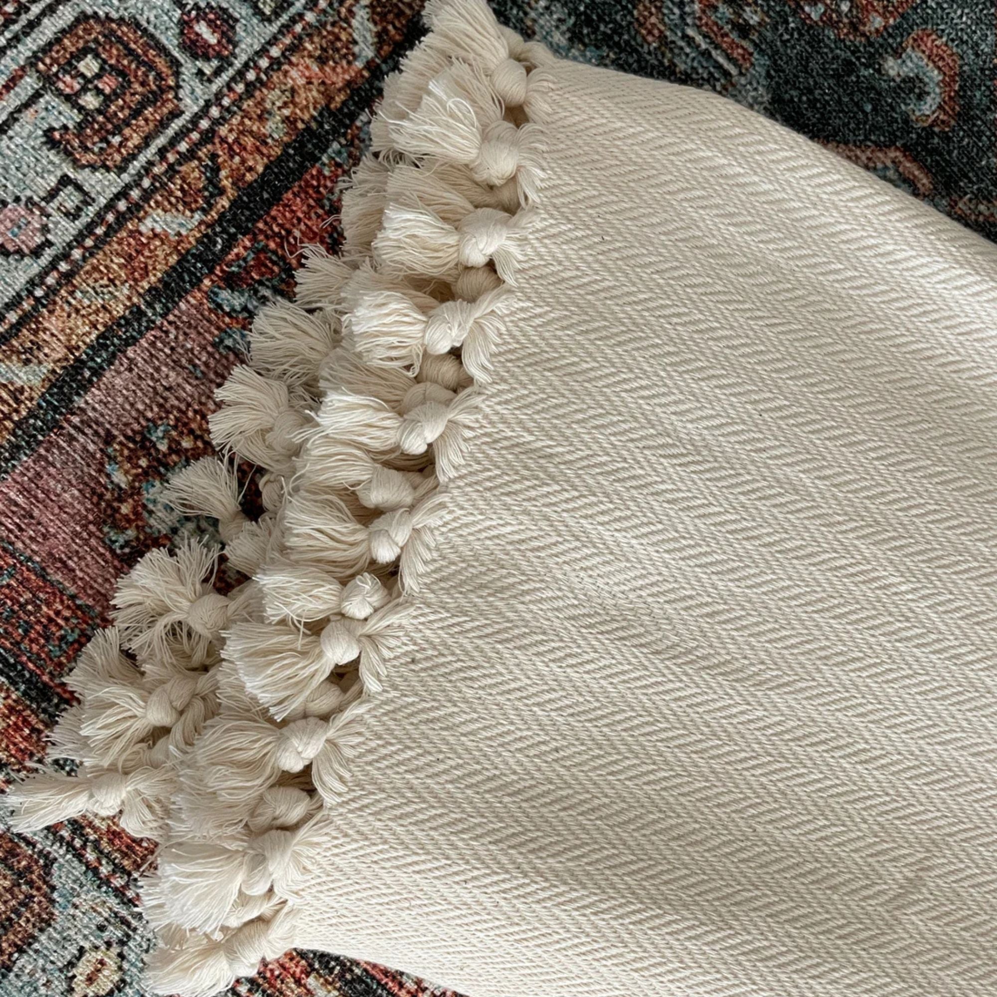 Throw Blanket DURU - 100% Turkish Cotton