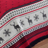 Christmas & New Year Theme Throw Blanket , 170x100 cm , Soft Warm Fluffy , TV Sofa Couch